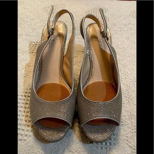 25% off listed price. X-Appeal Silver Kitten-2 pumps- dressy